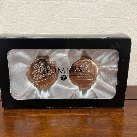 NEW! Bombay Company My First Tooth and Curl Engrave-able keepsake Baby Gift - Picture 3 of 5